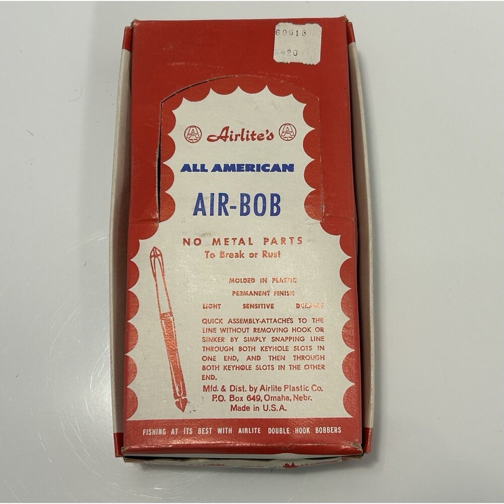 Airlite All American Air-Bob Durable Sensitive Bobbers 12 Pack Red White Blue